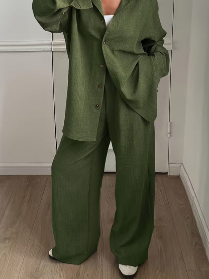 Women’s Stylish 3-Piece Shirt Pant Set
