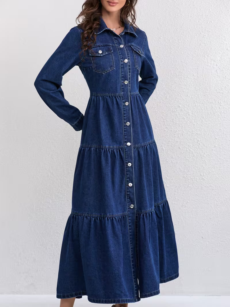 New Arrivals Long Denim Dress