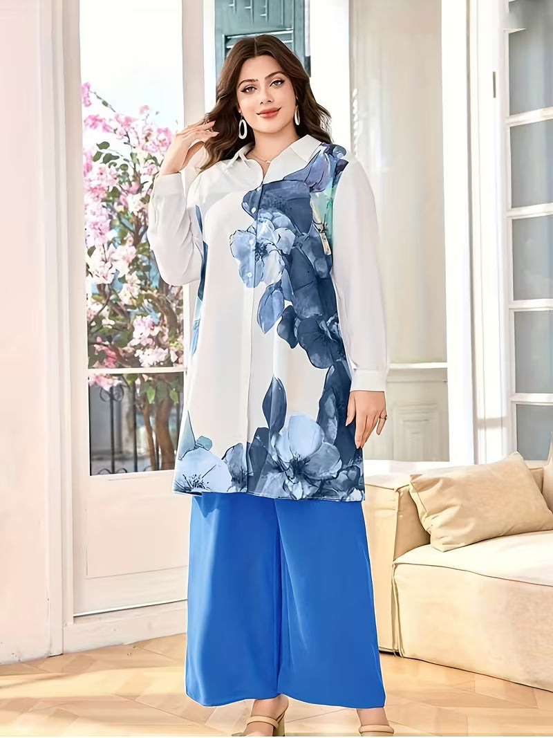 Women’s Printed Kurta Pant Set
