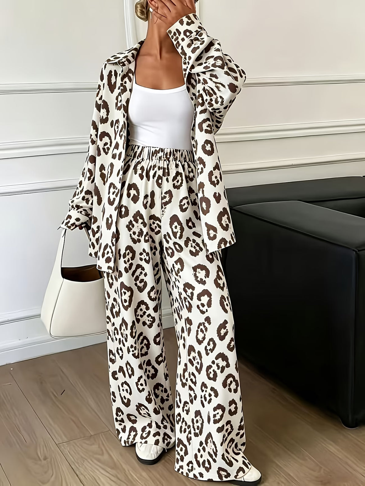Women’s Stylish 3-Piece Shirt Pant Set