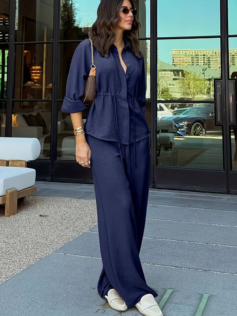 GraceFlow Women's Two-Piece Co-ord Set