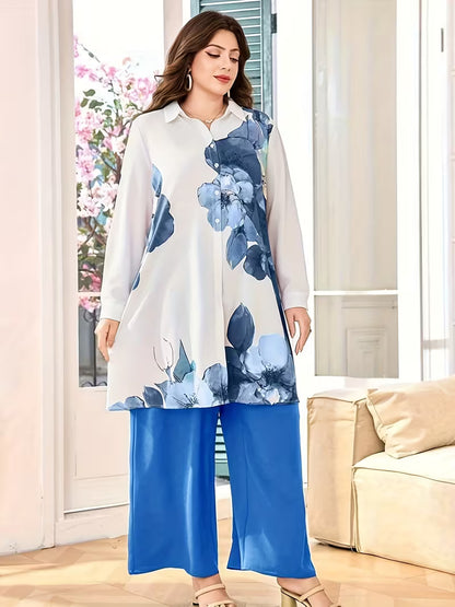 Women’s Printed Kurta Pant Set