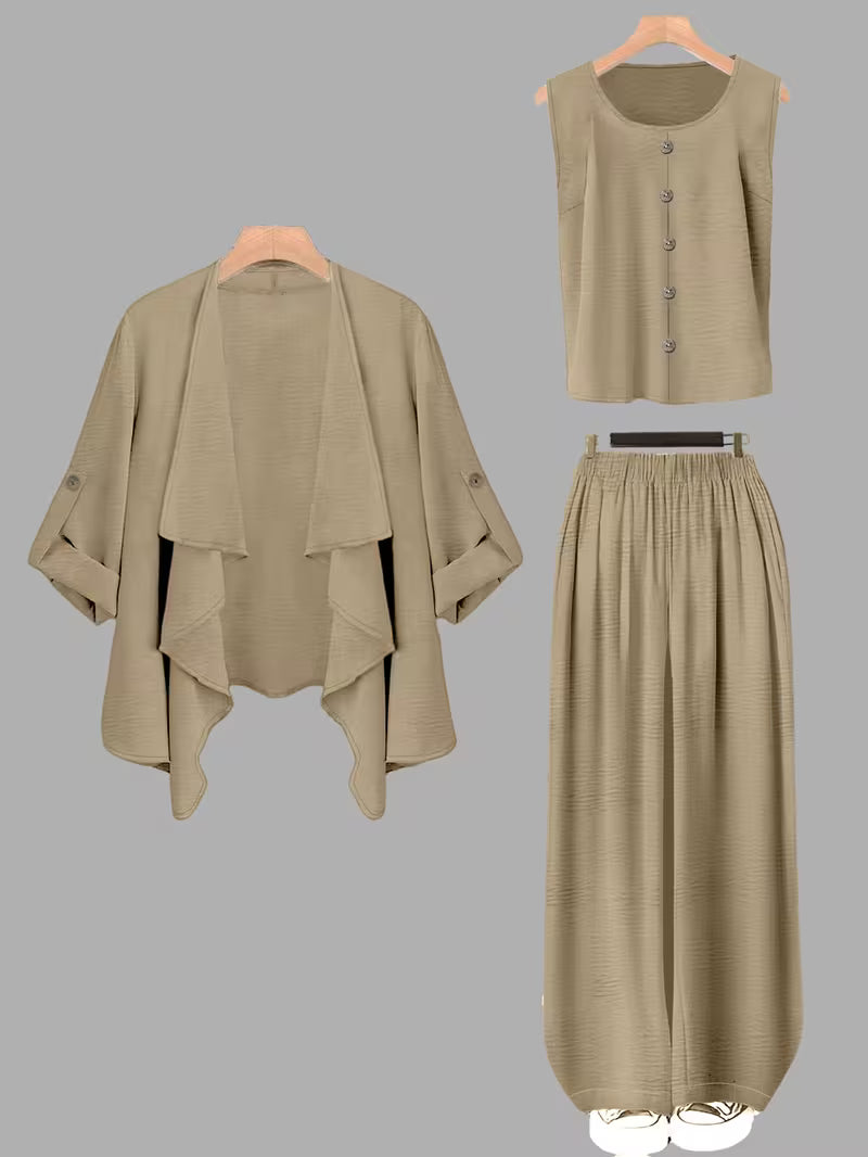 Women's Premium Relaxed Fit 3-Piece Set