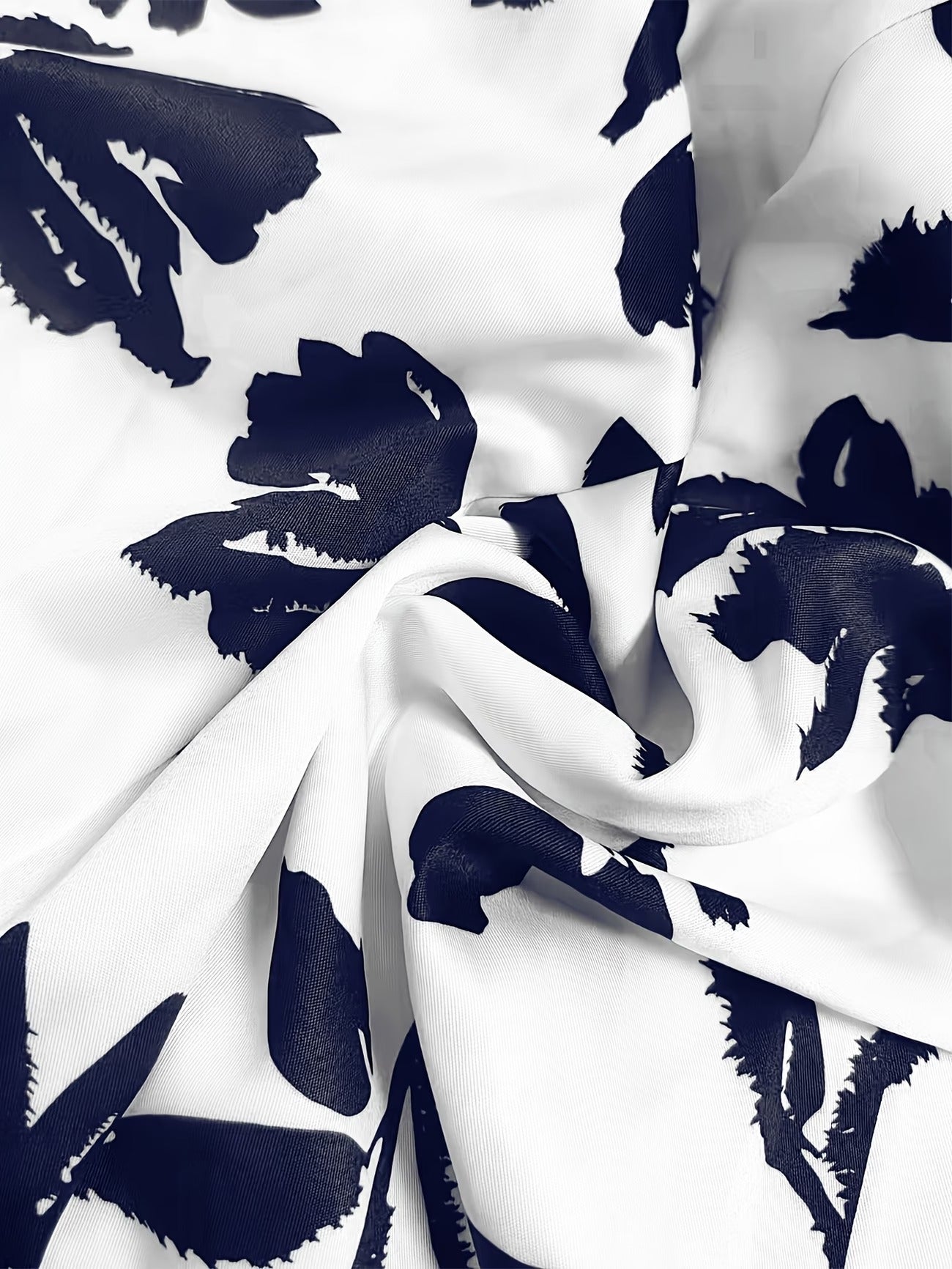 Women’s Printed Casual Shirt Two-Piece Commuter Set