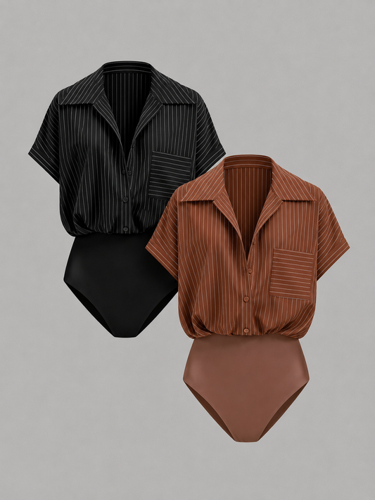 Women's Solid Shirt Pack of 2
