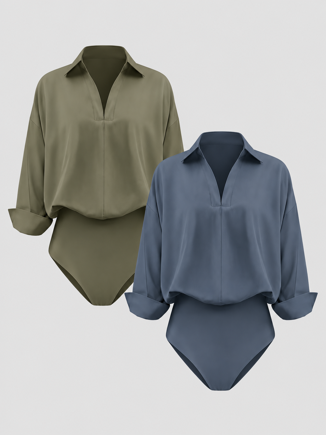 Women's Solid Shirt Pack of 2