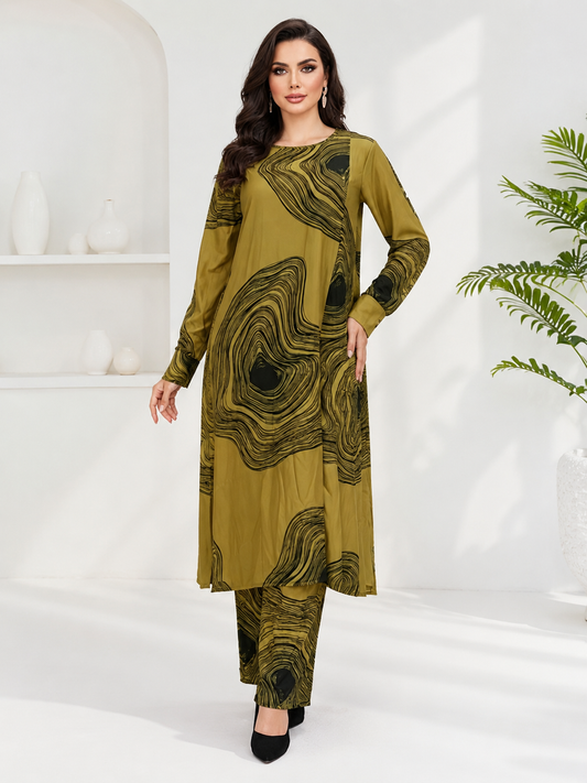 Women’s Printed Kurta Pant Set