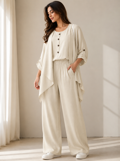 Women's Premium Relaxed Fit 3-Piece Set