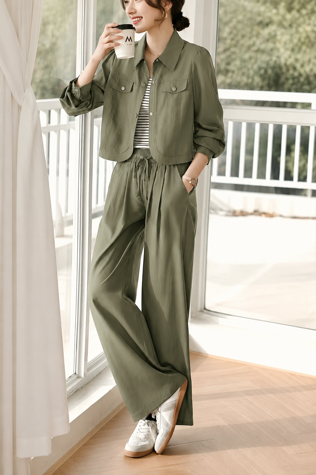 Women's Premium 3-Piece Casual Co-Ord Set