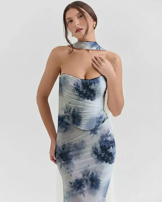 Elegant Draped Bodycon Co-Ord Set 💖