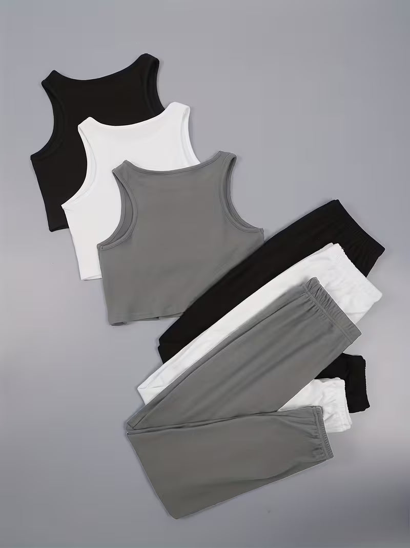 Women's Premium 3-Piece Casual Lounge Set (Pack of 3)