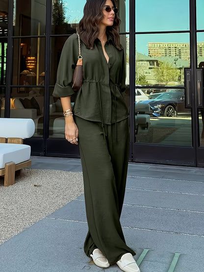 GraceFlow Women's Two-Piece Co-ord Set