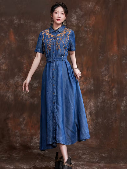 New Arrivals Long Denim Dress