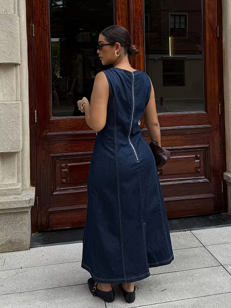 New Arrivals Long Denim Dress