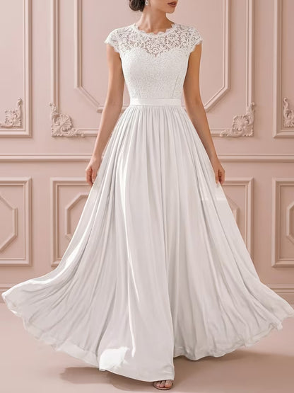 Women's Wedding Event Sequined Evening Gown