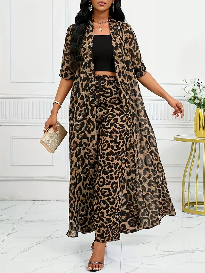 Women’s Stylish 3-Piece Shirt Pant Set