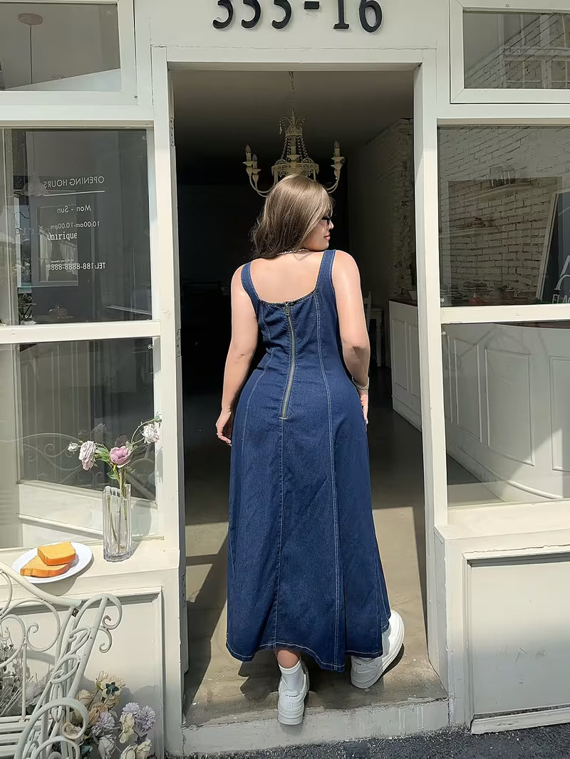New Arrivals Long Denim Dress
