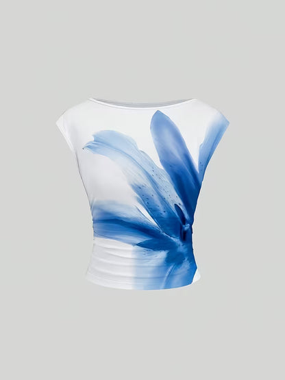 3-Pack of Seamless Stretchable Crop Tops – Soft & Foldable