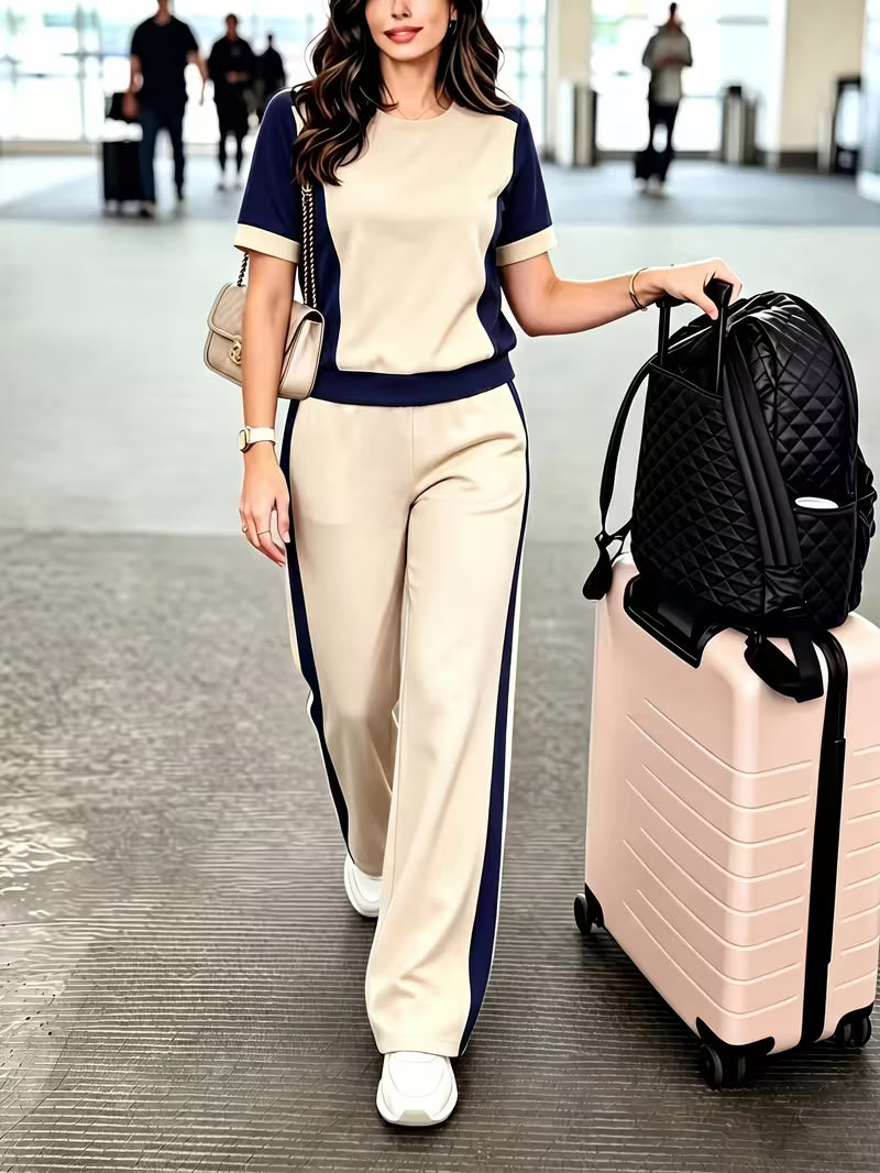 Women's Premium Contrast Outfit Set