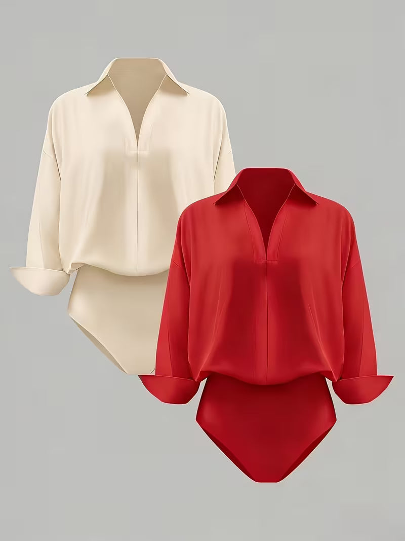 Women's Solid Shirt Pack of 2