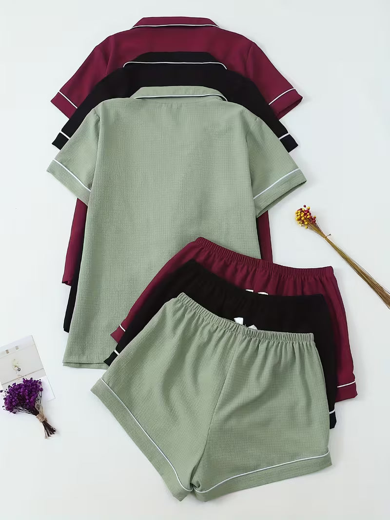 Pack of 3 Women's Everyday Comfort Nightwear Sets