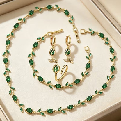 Royal Tulip Crystal Jewelry Collection
