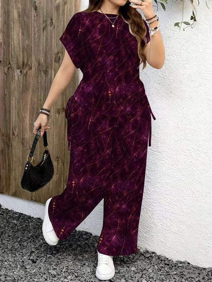 Elegant Wide-Leg Co-Ord Set