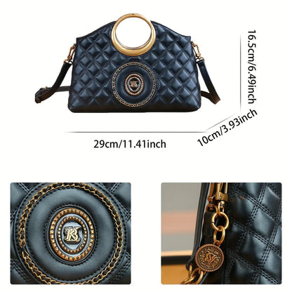 Elara Quilted Crossbody Bag