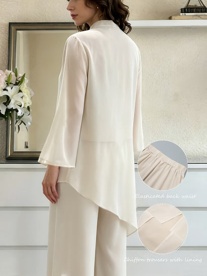 Women’s Asymmetrical Kurta Pant Set