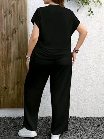 Elegant Wide-Leg Co-Ord Set