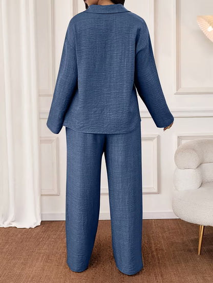 Women's Premium Embroidered Denim Co-Ord Set