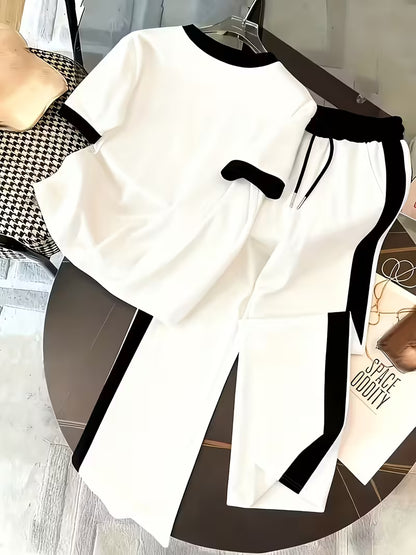 Women's Premium Contrast Outfit Set