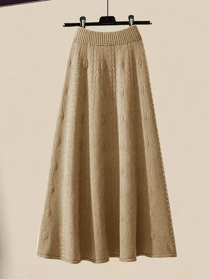 Women’s Knit Top & Skirt Set