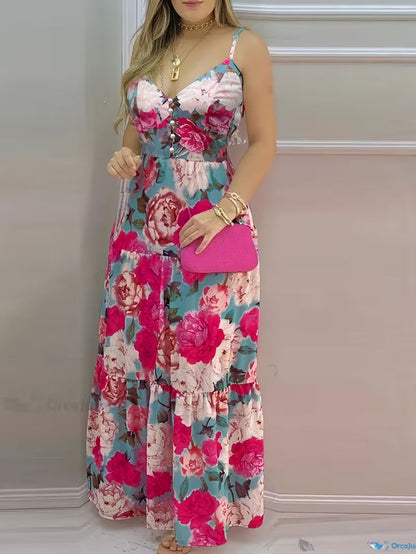 Floral Escape Midi Dress
