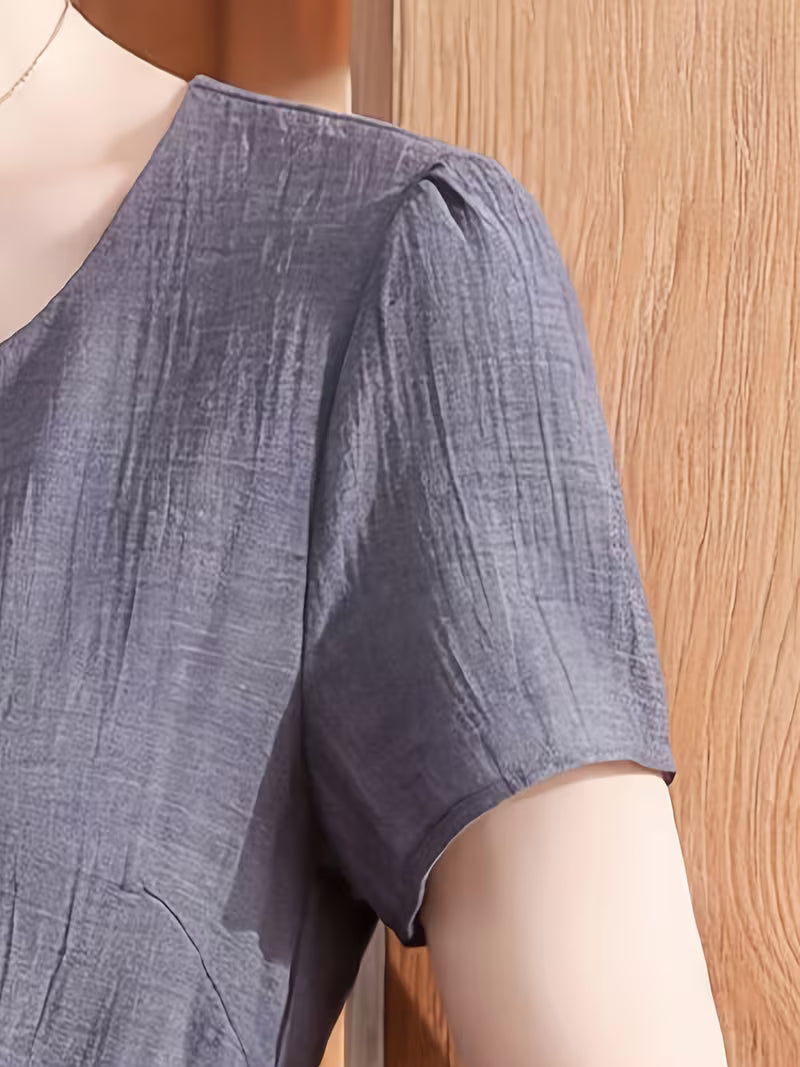 Women's Soft Linen Style Pant Set