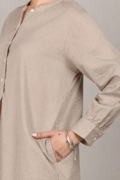 Elegant Seersucker Cotton Co-Ord Set