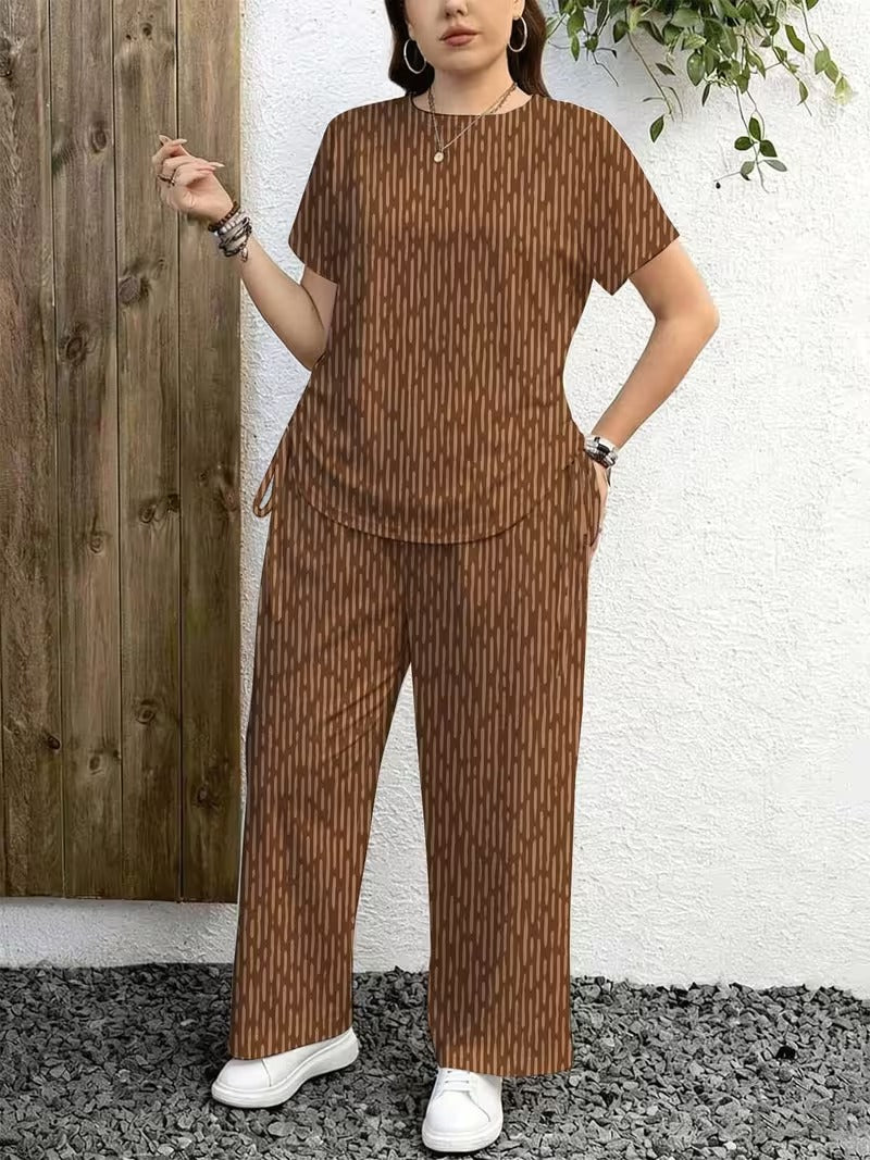 Elegant Wide-Leg Co-Ord Set