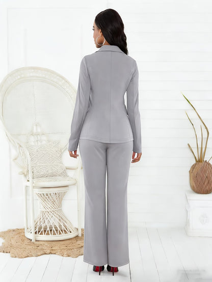 DAYSNew Elite Double-Breasted Suit Co-Ord Set