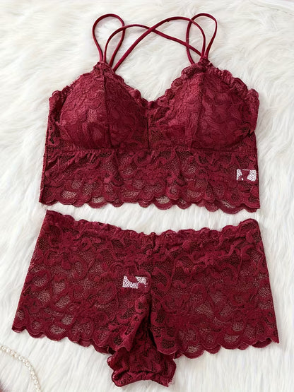 Pack of 5 Women's Bra & Panty Set – Soft Comfortable Everyday Lingerie Combo