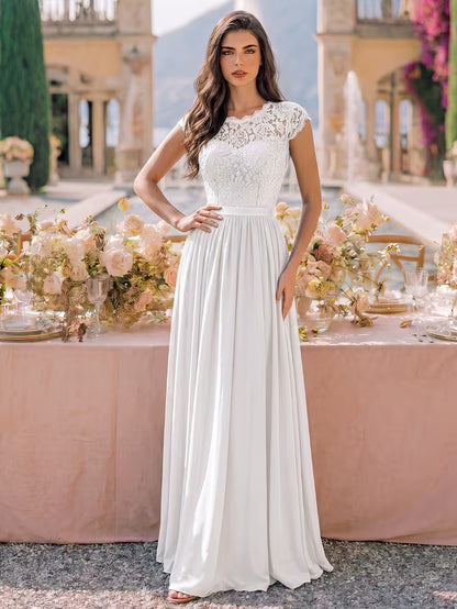 Women's Wedding Event Sequined Evening Gown