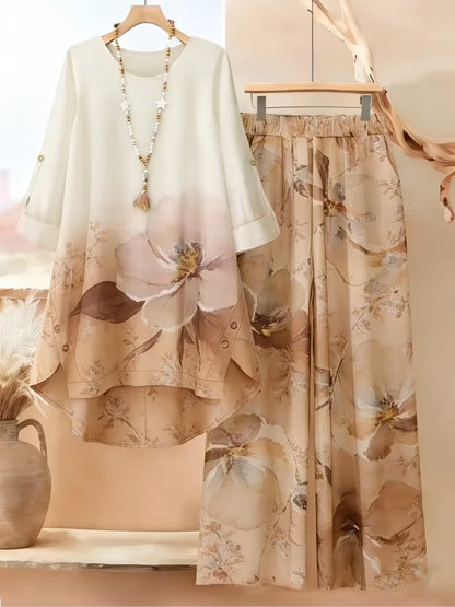 Chic Harmony Wide-Leg Outfit