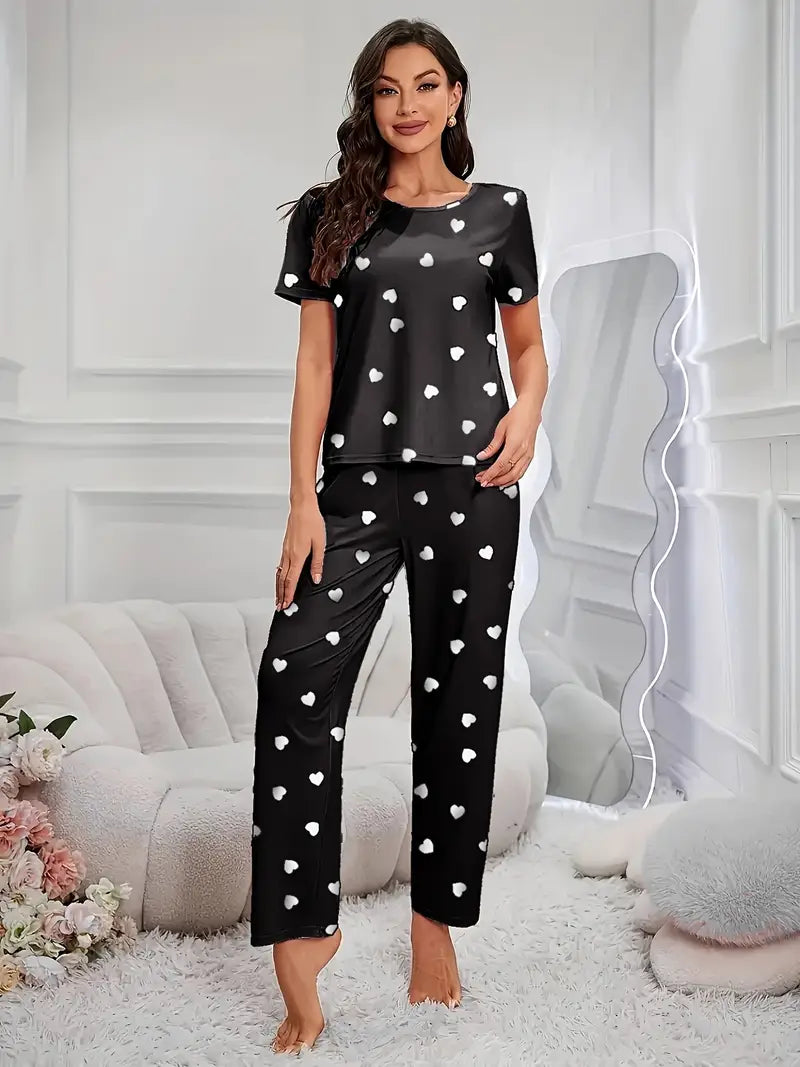 Outside Cozy Cartoon Print Home & Streetwear (Pack of 3)