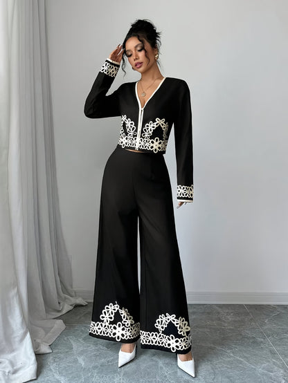 Women's Printed Relaxed Fit Outfit Set
