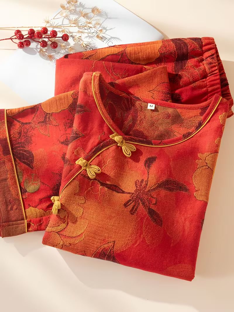 Women’s Floral Printed Casual Set