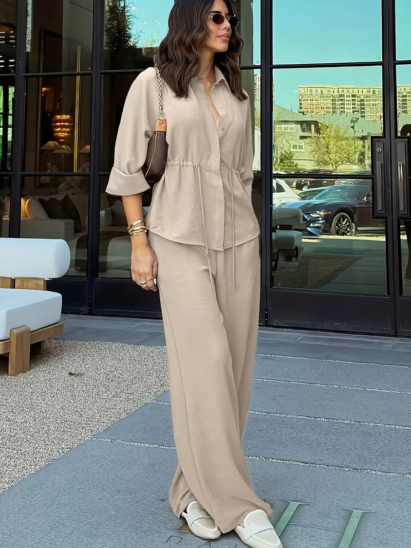 GraceFlow Women's Two-Piece Co-ord Set