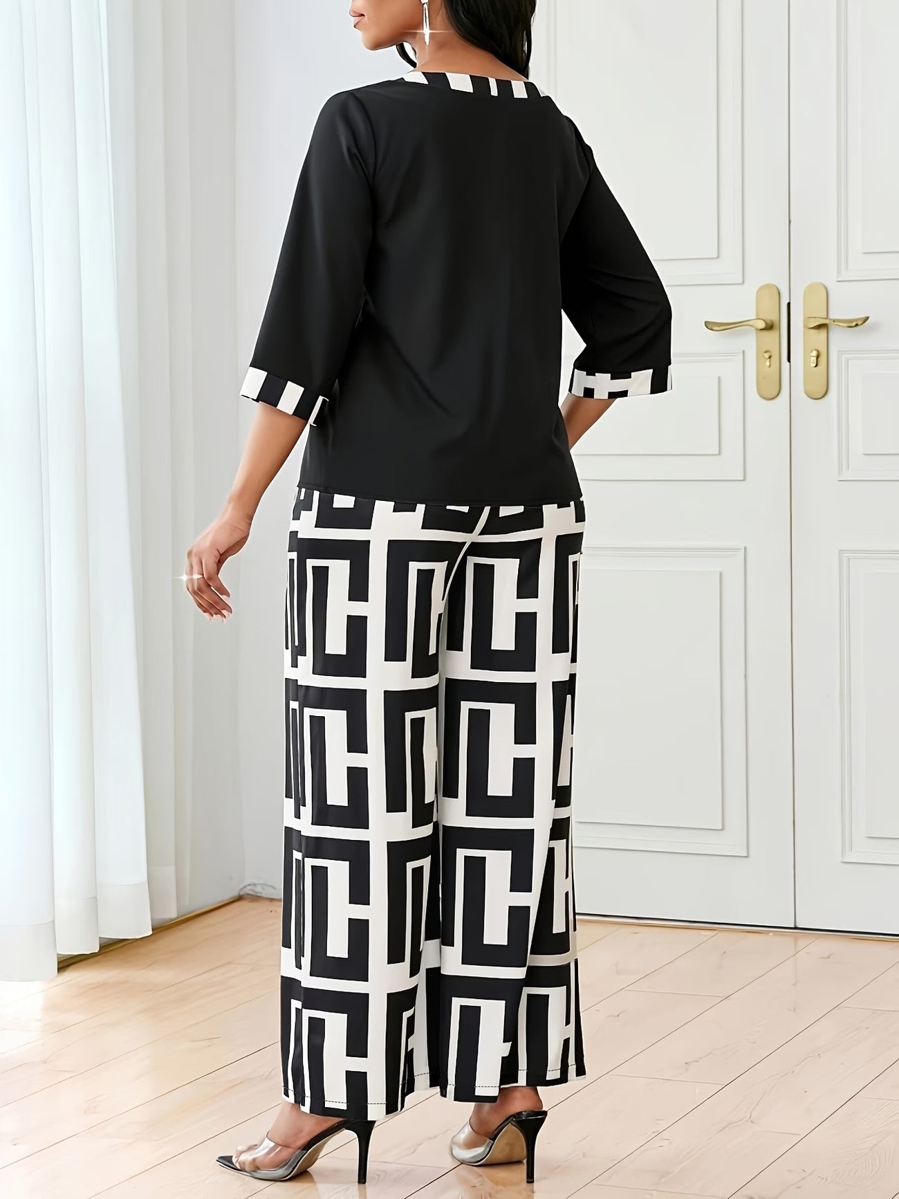 Stylish Wide Leg Set