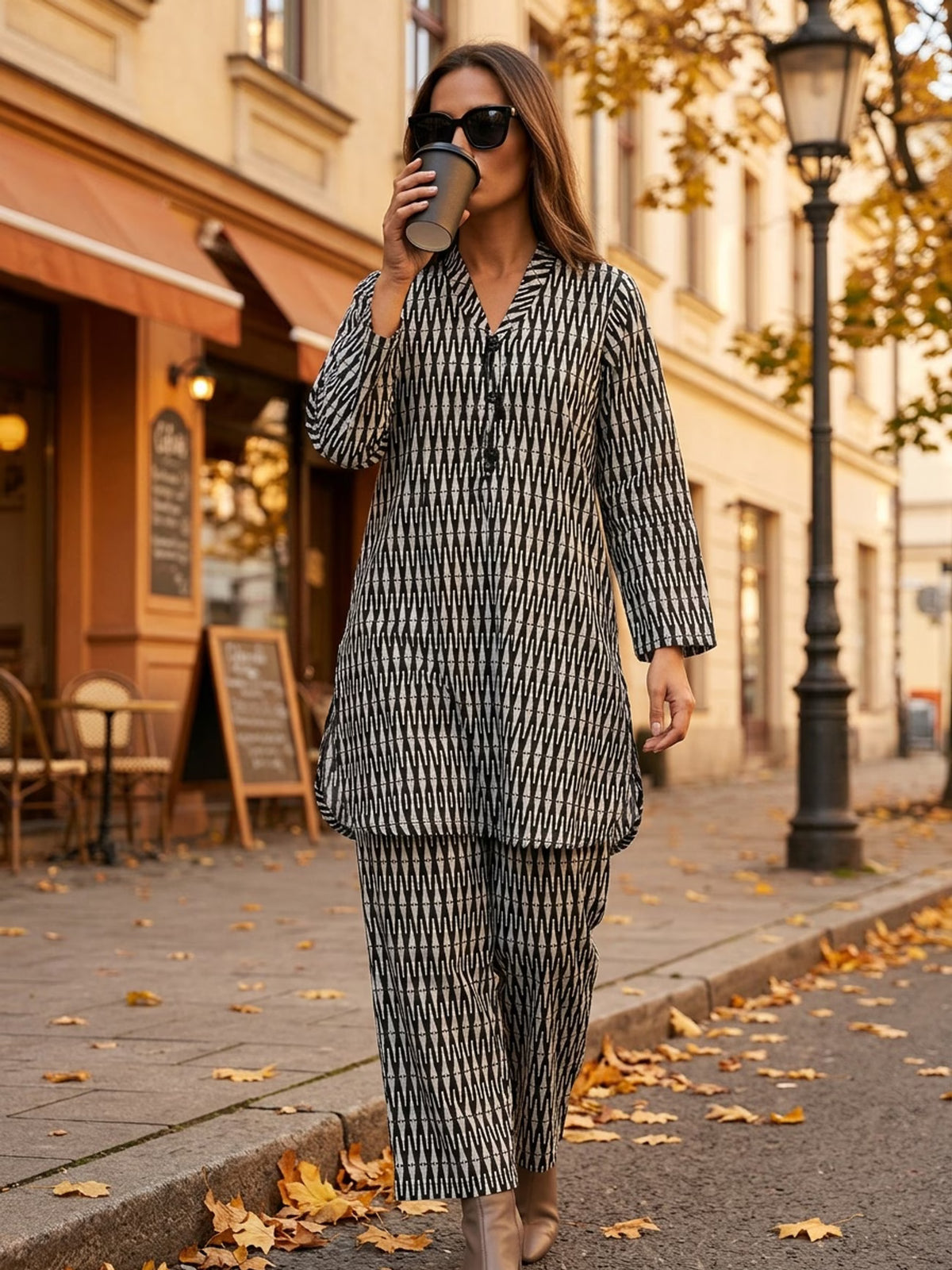 Women’s Stylish 2-Piece Suit Set