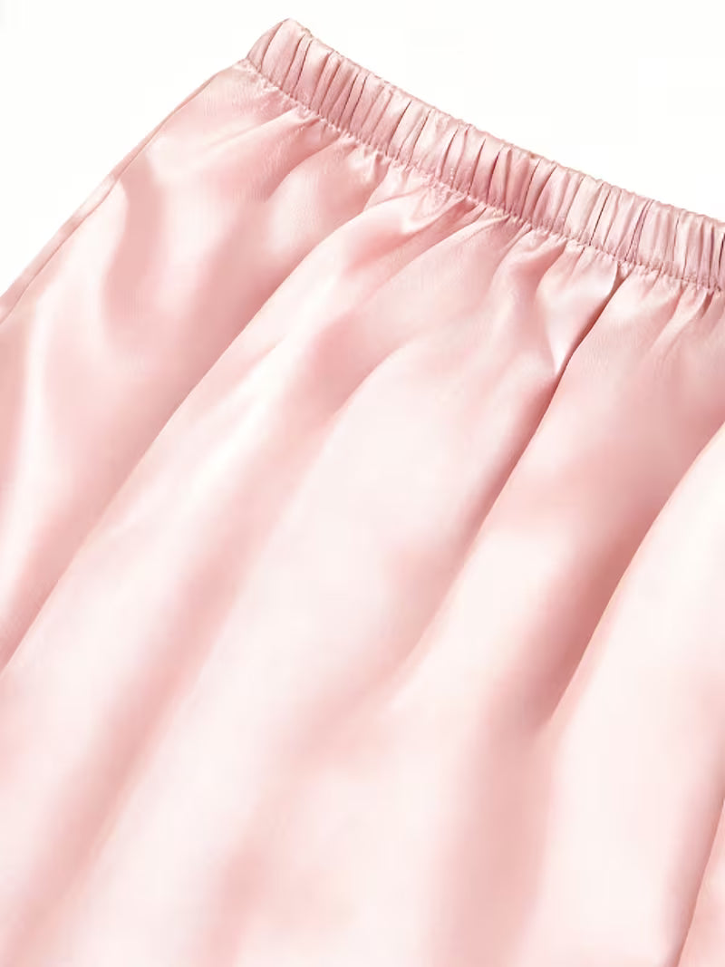 Women's Luxe Satin 3-Piece Sleepwear Set