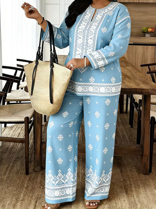Women’s Elegant Embroidered Kurta Pant Set