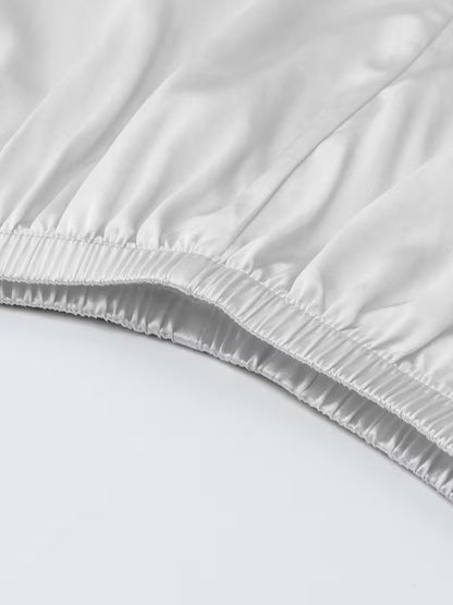 Women's Luxe Satin 3-Piece Sleepwear Set